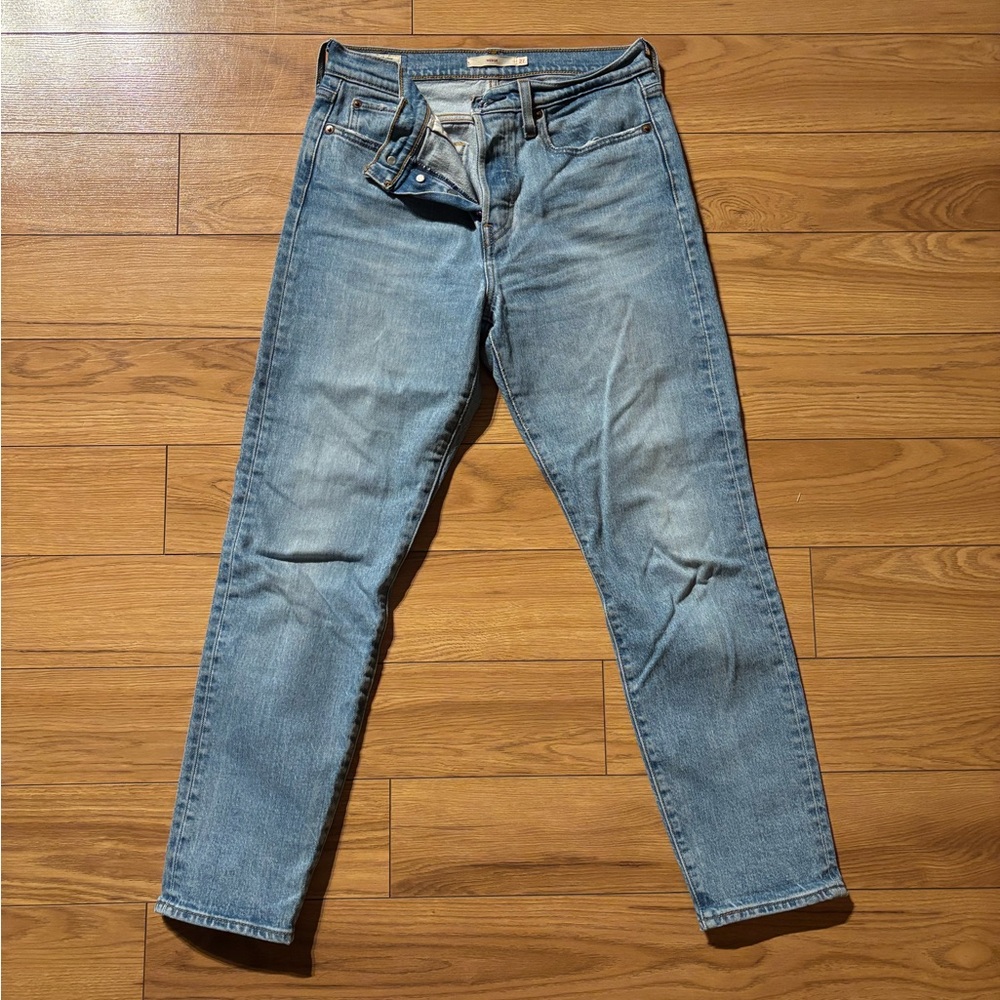 Levi's Light Blue Wedgie Jeans